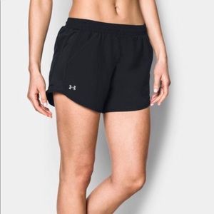 Under Armour women’s black athletic shorts
